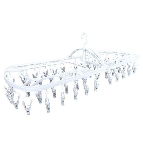 三宅化学 洗濯 物干し まとめて取り込める 角ハンガー 54ピンチ