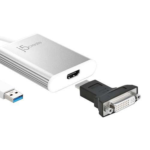 USB3.0 to 4K HDMIディスプレイアダプター JUA354 ( 1個 )/ j5create(ジェイファイブクリエイト)の画像