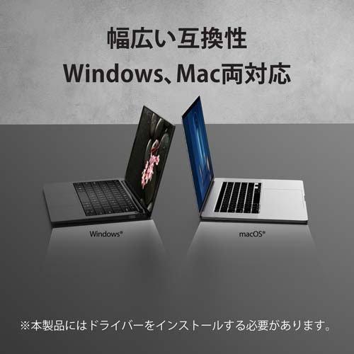 Type-C/Type-A デュアルHDMIディスプレイアダプター JCA365 ( 1個 )/ j5create(ジェイファイブクリエイト)の画像