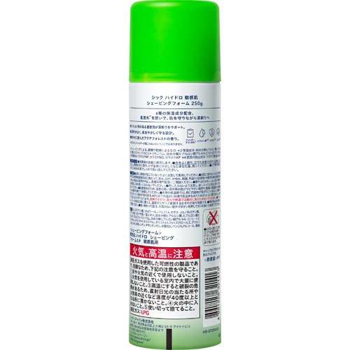 シック ハイドロ シェービングフォーム 敏感肌 ( 250g )/ : 爽快