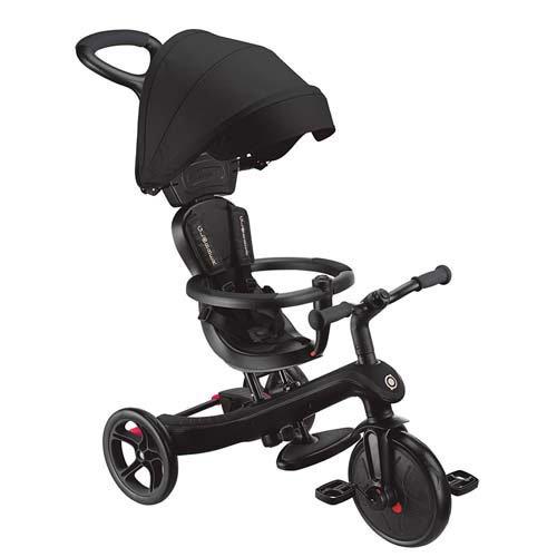 GLOBBER エクスプローラー トライク 4in1 ベビーカーJP PKG ブラック