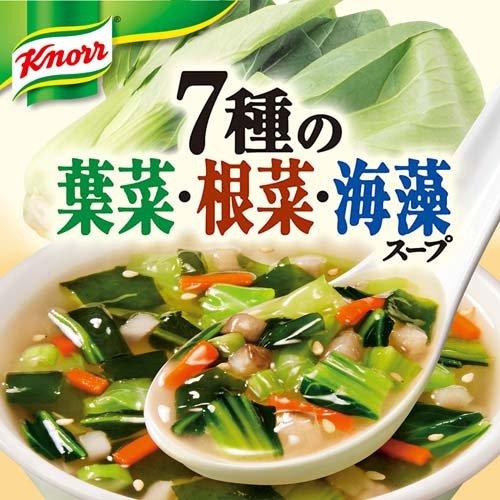 クノール 7種の葉菜・根菜・海藻スープ 味の素 フリーズドライ ( 5食入