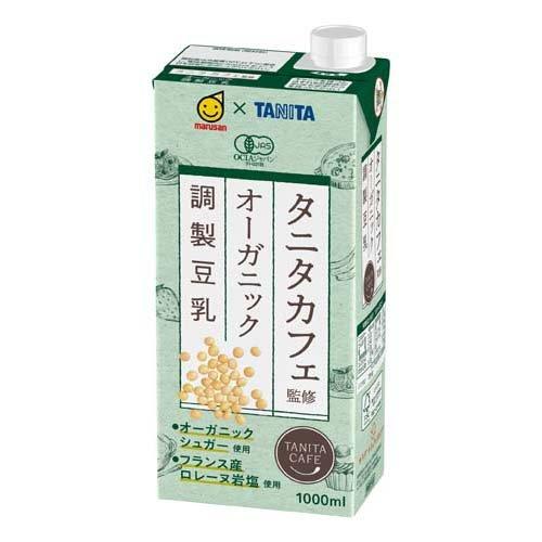 タニタカフェ監修 オーガニック調製豆乳 ( 1000ml*6本 タニタカフェ監修 オーガニック調製豆乳 ( 1000ml*6本