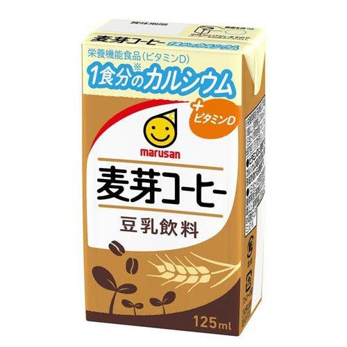 豆乳飲料 麦芽コーヒー 1食分のカルシウム ( 125ml×24本 ) : 爽快