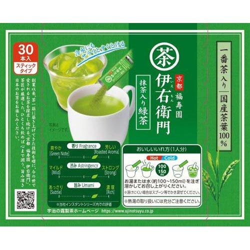伊右衛門 抹茶入りインスタント緑茶 スティック ( 30本入 )/ : 爽快