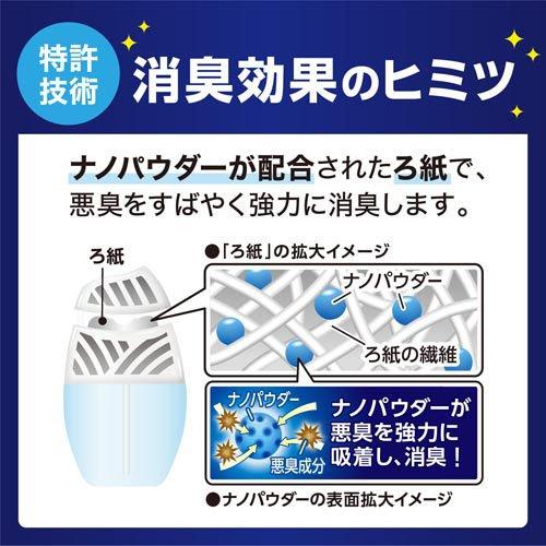 お部屋の消臭力 消臭芳香剤 部屋用 無香料 ( 400ml )/ 消臭力 : 爽快