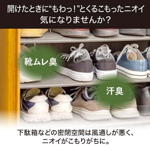 脱臭炭 下駄箱用 脱臭剤 大型 強力タイプ 玄関 こわけ3個入 ( 3コ入