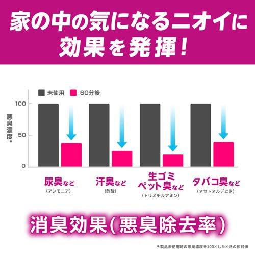 消臭力 イオン消臭プラス 大容量 消臭ビーズ 消臭剤 本体 無香料