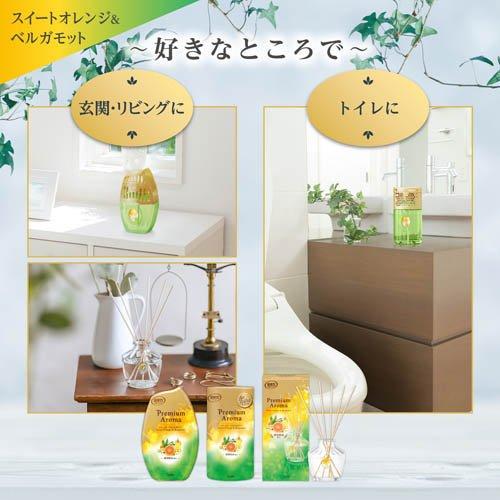 消臭力 プレミアムアロマ トイレ用 置き型 スイートオレンジ