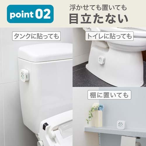 消臭力 デオピタ トイレ用 浮かせてスッキリ グリーンフルーティー