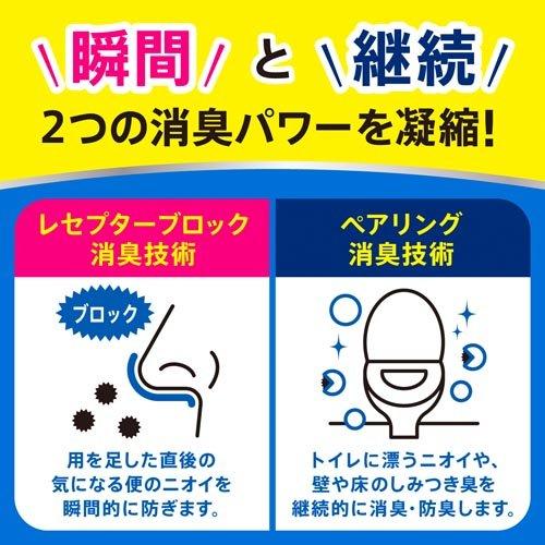 消臭力 コンパクト トイレ用 本体1+1セット シルキーブーケ ( 2個入