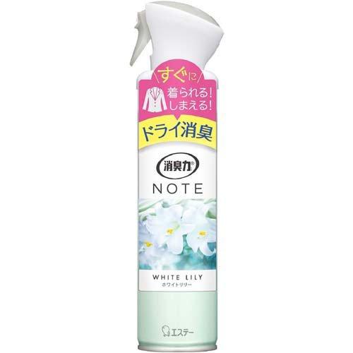 Pety ホワイトPREMIUM消臭 消臭力 ノート 衣類 消臭スプレー ホワイトリリー ( 240mL ) : 爽快