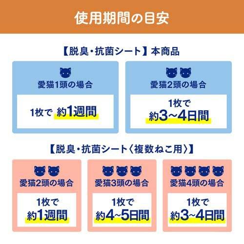 ニャンとも清潔トイレ 消臭プロフェッショナル 脱臭・抗菌シート ( 12