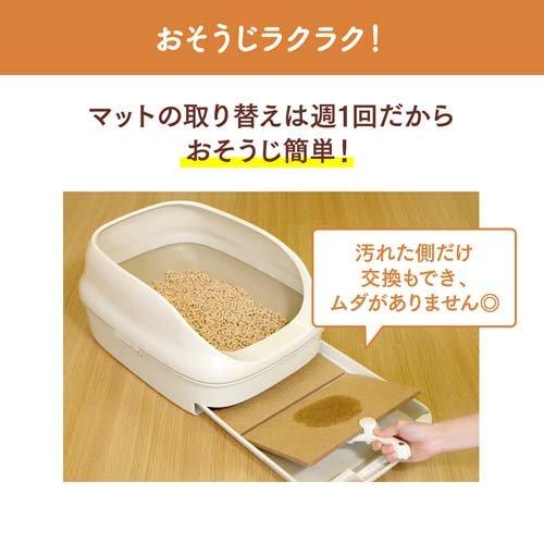 ニャンとも清潔トイレ 脱臭・抗菌 マット 猫用トイレマット ( 6枚×10個