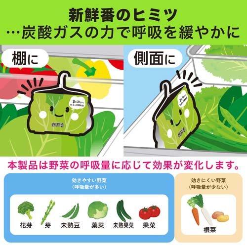 新鮮番 鮮度保持剤 野菜用 ( 1個 ) : 爽快ドラッグ - 通販 新鮮番 鮮度保持剤 野菜用 ( 1個 ) : 爽快ドラッグ - 通販
