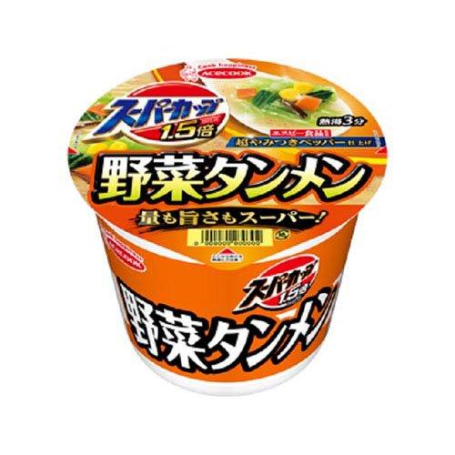 スーパーカップ1.5倍 野菜タンメン ( 12個入 )/ スーパーカップ : 爽快