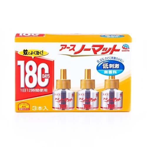 アースノーマット 蚊取り 取替えボトル 180日用 無香料 蚊 駆除 ( 45ml