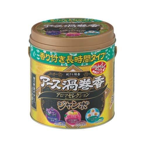 アース渦巻香 蚊取り線香 アロマセレクション 長時間タイプ ジャンボ缶入 蚊 駆除 50巻 アース渦巻香 爽快ドラッグ 通販 Yahoo ショッピング