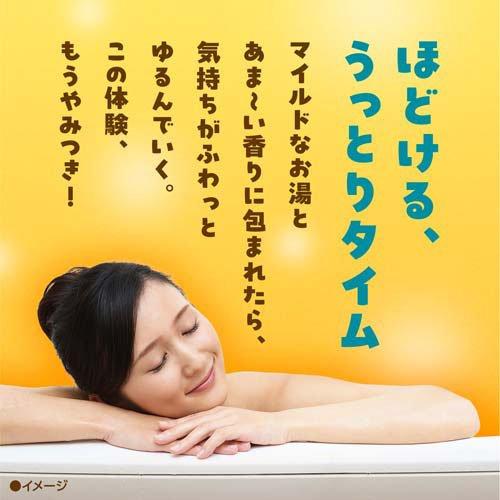 バスロマン 入浴剤 ミルキーホリック にごり湯 ハニー×ピオニーの香り