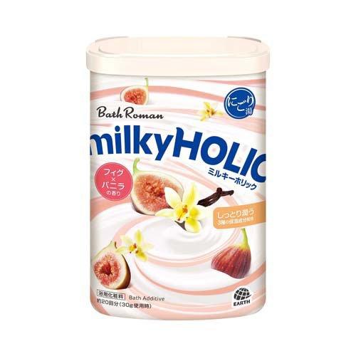 バスロマン 入浴剤 ミルキーホリック にごり湯 フィグ×バニラの香り