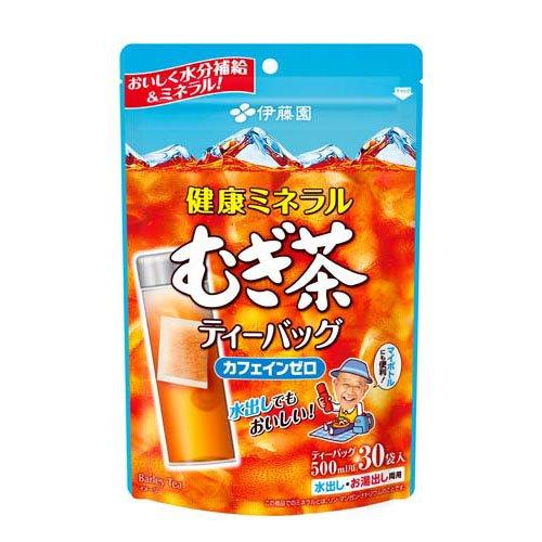 伊藤園 健康ミネラルむぎ茶 ティーバッグ ( 3.8g×30袋入 )/ : 爽快