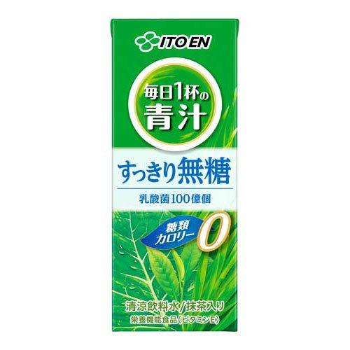 伊藤園 ごくごく飲める 毎日1杯の青汁 すっきり無糖 紙パック ( 200ml