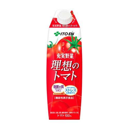 もっちんトマトジュース 伊藤園 充実野菜 理想のトマト キャップ付き紙パック 機能性表示食品