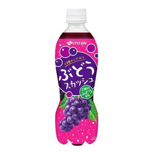 ソフトドリンク Yuichi Ito 伊藤園 ぶどうスカッシュ ( 450ml*24本入 )/ : 爽快ドラッグ - 通販
