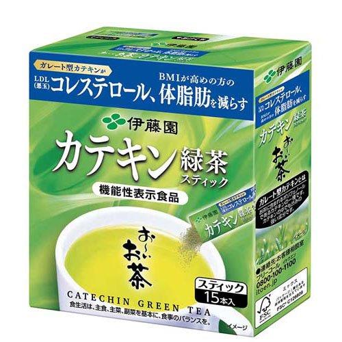 伊藤園 おーいお茶 カテキン緑茶スティック 粉末 機能性表示食品 ( 0.8