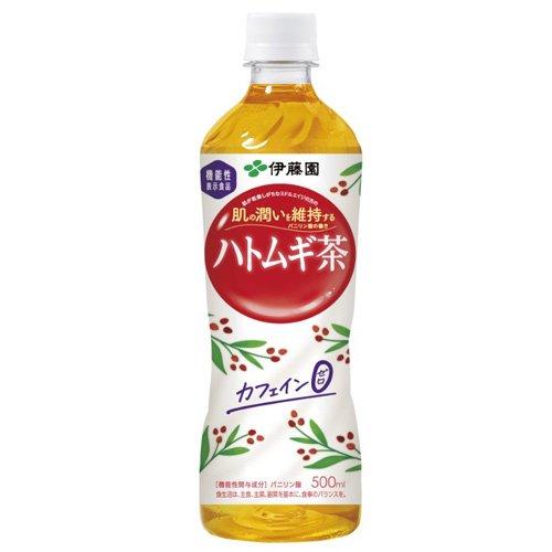 伊藤園 はと麦茶 カフェインゼロ 機能性表示食品 ( 500ml*24本入