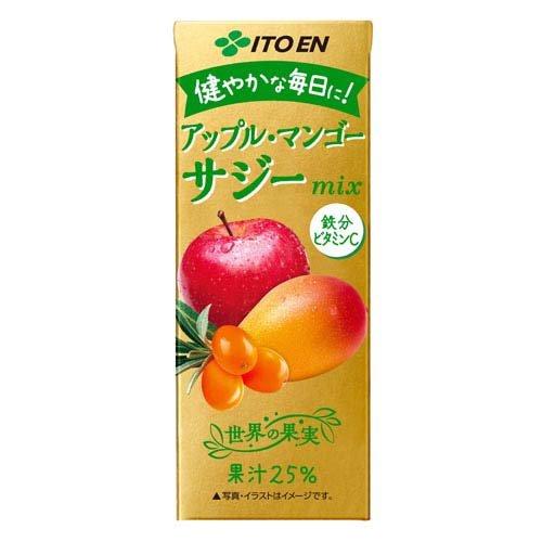 伊藤園 アップルマンゴー サジーミックス 紙パック ( 200ml ×24本