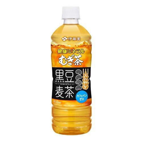 伊藤園 健康ミネラルむぎ茶 黒豆麦茶 ペットボトル ( 650ml×24本