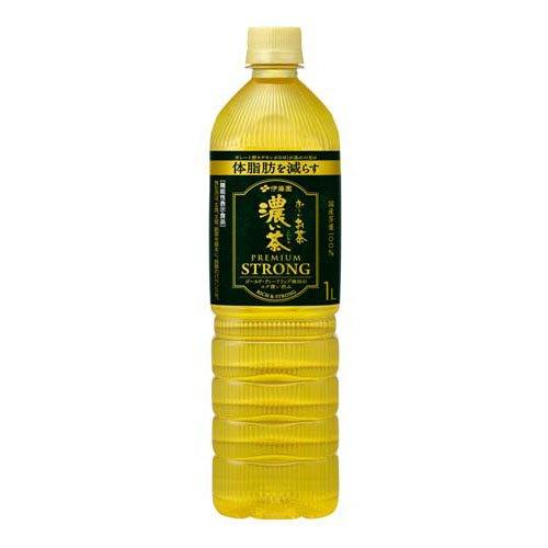 伊藤園 おーいお茶 濃い茶 プレミアムストロング スリムボトル ( 1L×12