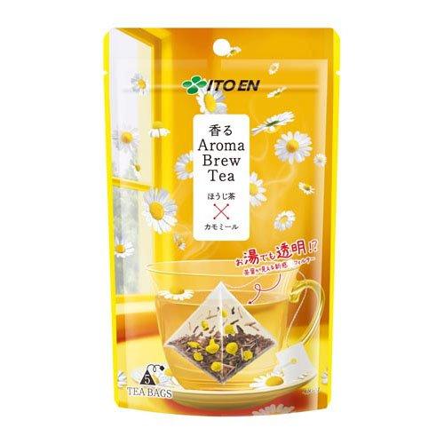 伊藤園 香る Aroma Brew Tea ほうじ茶×カモミール ティーバッグ ( 1.8g