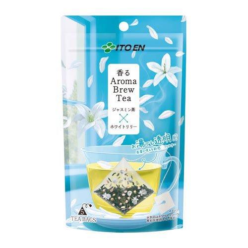 伊藤園 香る Aroma Brew Tea ジャスミン茶×ホワイトリリー ティー