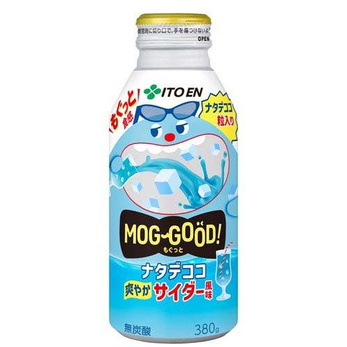伊藤園 もぐっと ナタデココサイダー風味 ボトル缶 ( 380g×24本入