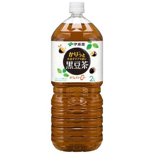 期間限定お値下げ　イビサソープ　2本 伊藤園 かりっと大豆イソフラボン 黒豆茶 ペットボトル ( 2L×6本入