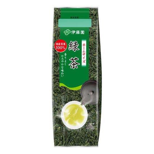 伊藤園 ホームサイズ 緑茶 国産茶葉100％使用 ( 100g )/ : 爽快
