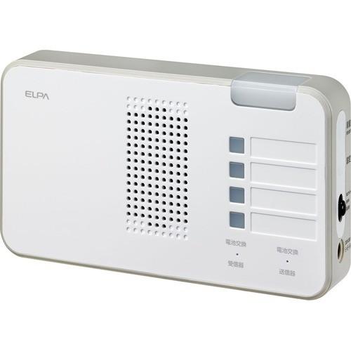 エルパ(ELPA) ワイヤレスチャイム 増設専用 4Ch受信器 ライト付き EWS