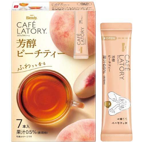 AGF ブレンディ カフェラトリー スティック 芳醇ピーチティー 紅茶 ( 7