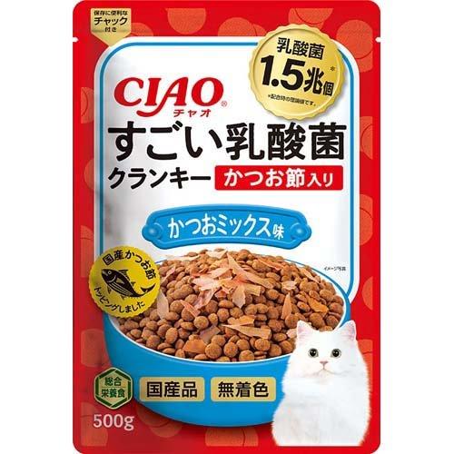 CIAO すごい乳酸菌クランキー かつお節入り かつおミックス味 CIAO すごい乳酸菌クランキー かつお節入り かつおミックス味