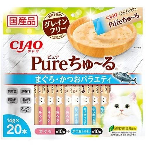 チャオ Pureちゅ る まぐろ かつおバラエティ 14g 本入 ちゅ る 爽快ドラッグ 通販 Yahoo ショッピング