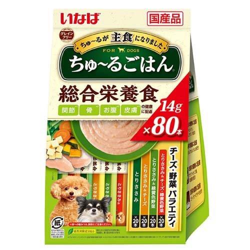 いなば ちゅ〜るごはん チーズ・野菜バラエティ ( 14g*80本入 )/ ちゅ