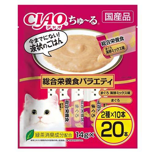 CIAO ちゅ〜る 総合栄養食バラエティ ( 14g*20本 )/ : 爽快ドラッグ