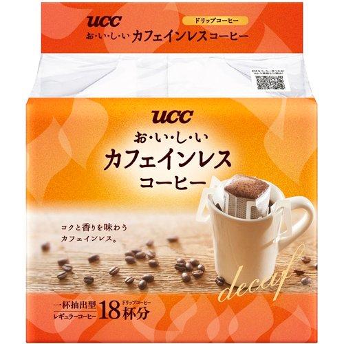 Ucc おいしいカフェインレスコーヒー ドリップコーヒー 18杯分 爽快ドラッグ 通販 Yahoo ショッピング