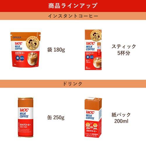 UCC ミルクコーヒー ( 250g*30本入 )/ アイスコーヒー 缶コーヒー