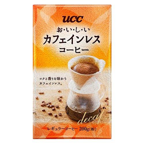 UCC おいしいカフェインレスコーヒー 交換無料 VP 200g 人気特価 真空包装