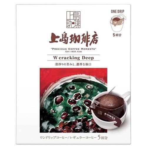 上島珈琲店 ワンドリップコーヒー W cracking Deep ( 5杯分