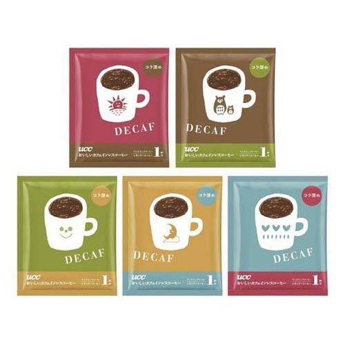 UCC おいしいカフェインレスコーヒー ワンドリップコーヒー コク深め
