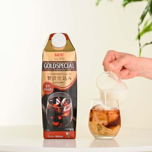UCC ゴールドスペシャル アイスコーヒー 甘さひかえめ ( 1000ml*12本入